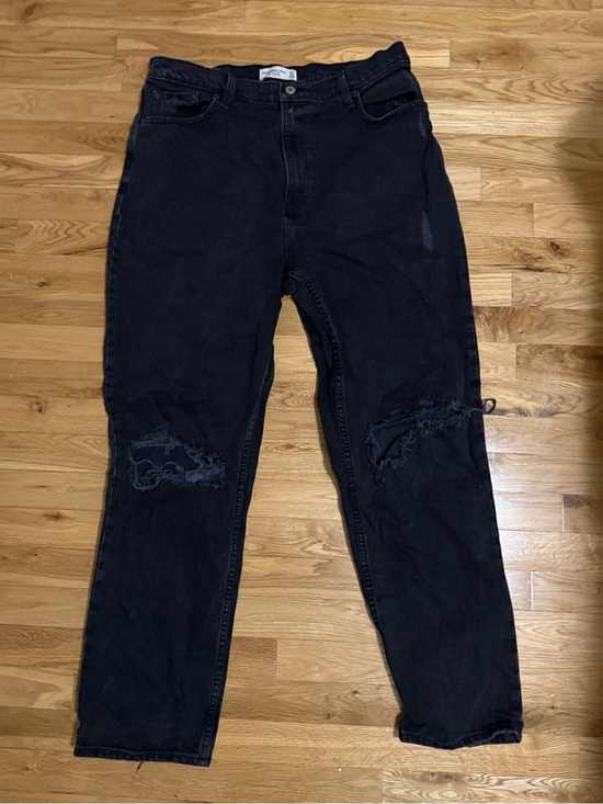 Abercrombie & Fitch Denim - Abercrombie & Fitch Curve Love - The 90s Straight / Ultra High Rise Jeans